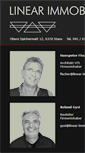 Mobile Screenshot of linear-immobilien.ch